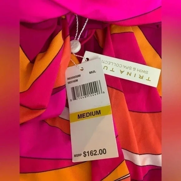 TRINA Turk VIVID VISTA SWIM PANT Size M - Picture 2 of 3